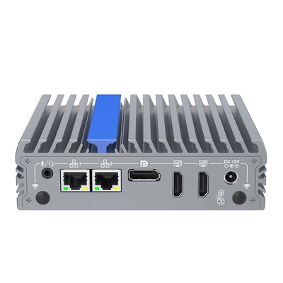 J3710 Triple Display 2 HDMI DP Dual Lan Mini Pc voor digitale signage
