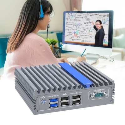 Kleine pc J3710 Quad Core DDR3 tot 2.64 GHz WIFI Mini PC zonder ventilator