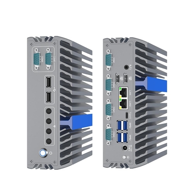 Industriële PC Embedded N100 6 Com 2,5 Gb Ethernet Industriële computer zonder ventilator