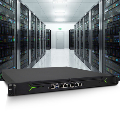 1U Rackmount Linux Firewall Appliance met Intel H610 Chipset