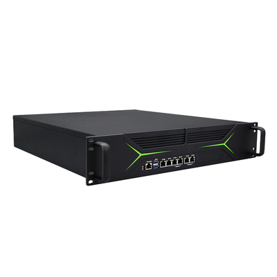 4 optische poorten of 4 netwerk poorten 2u Dual Ram Slot Rackmount Servers
