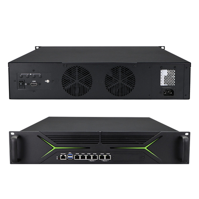Oorspronkelijke server rack computing 2 groepen van bypass 2u rack server