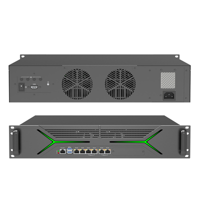Netwerkserver 13e generatie Intel Core I5 Firewall Vpn met 6 Intel Gigabit Ethernet-poorten
