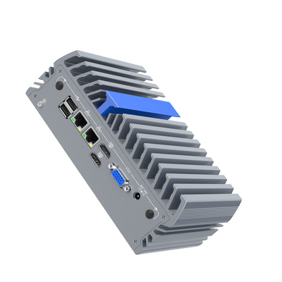 Small Form Factor Computer N100 2 Lan 4 Com 6 USB Mini PC 12 Volt