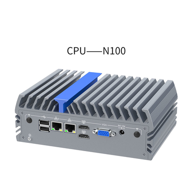 Mini Educational PC Twee Ethernet-poorten 2 HDMI 1 VGA Triple Display