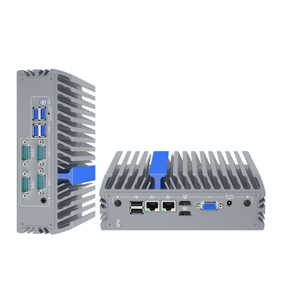 2 Ethernet 4 USB 2 COM DDR4 Linux 12e generatie N100 Mini Desktop PC