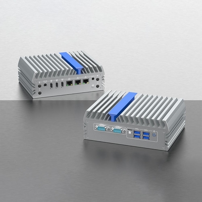 I5 Ventilatorloze robuuste mini pc 12e generatie micro pc voor intelligente fabriek