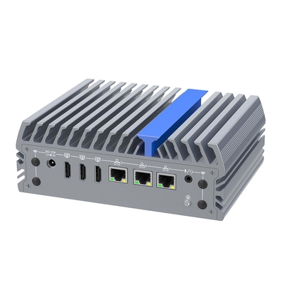 Industriële computer zonder ventilator 12e Intel Core I7 Mini PC zonder ventilator