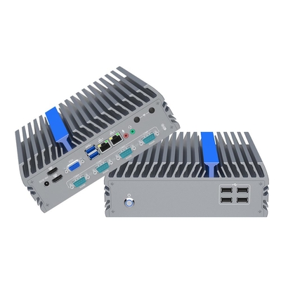 X86 Ventilatorloze industriële computers I7 I5 I3 2 Rs232 8 USB Linux