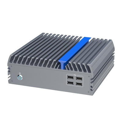 Barebone Desktop Fanless Industrial PC I3 I5 I7 Met Dual Network