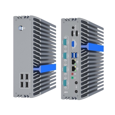 Quad Core Industrial PC met Windows 10 11 voor fabriekautomatisering