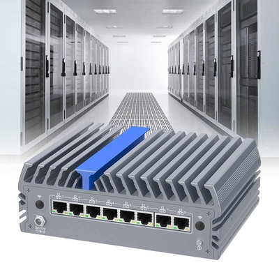 Dual DDR5 M.2 SSD 1 RJ45 COM Firewall 8 Gigabit netwerkpoorten