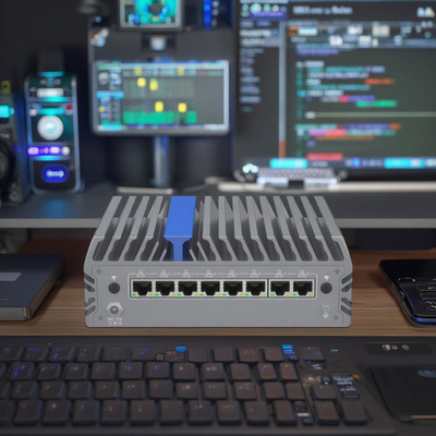 24 uur per dag, 7 dagen per week, 8 lan-poort Firewall Appliance Network Security met Core Ultra 5 125U