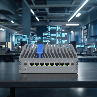 14e generatie Ultra 7 155U Pfsense Router Mini PC met meerdere schermen