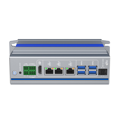 Fanless Box PC 12e generatie N100 Mini PC Windows 11 met 2 RS485 COM