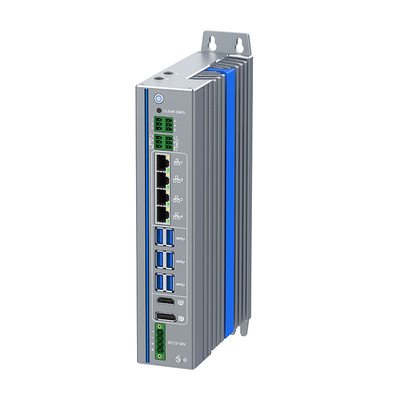 DC 12V-24V Mini Fanless PC Intel 12e 13e 14e Gen Core I3 I5 I7 Desktop Processor Mini Box PC Voor IOT