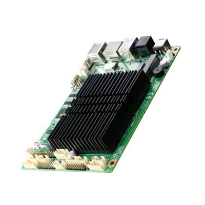 HD-MI Display Embedded Industrial Motherboard voor Kiosk met 1 X Gigabit Ethernet Lan-poorten en 102 mm X 148 mm Grootte
