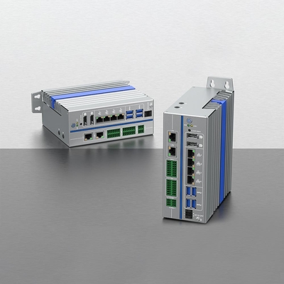 China Fabrieksprijs 4 Ethernet-poorten Mini Box Pc Rs232 Fanless System Met Simkaart