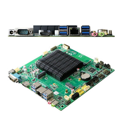 Industriële automatisering Fanless Mini ITX-moederbord met Intel Elkhart Lake J6412 2.0 GHZ-processor