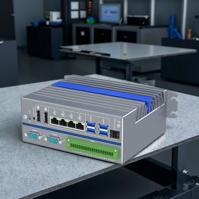 Ultra-Rugged Design Intel Core I5 Fanless Industrial PC DC12V~24V breedspanning Voor ruwe omgevingen