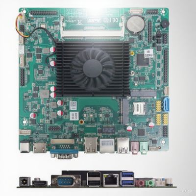 170 x 170 mm Embedded Industrial Motherboard met dubbele opslag & WiFi