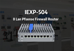 IEXP-504 8 LAN Firewall Router